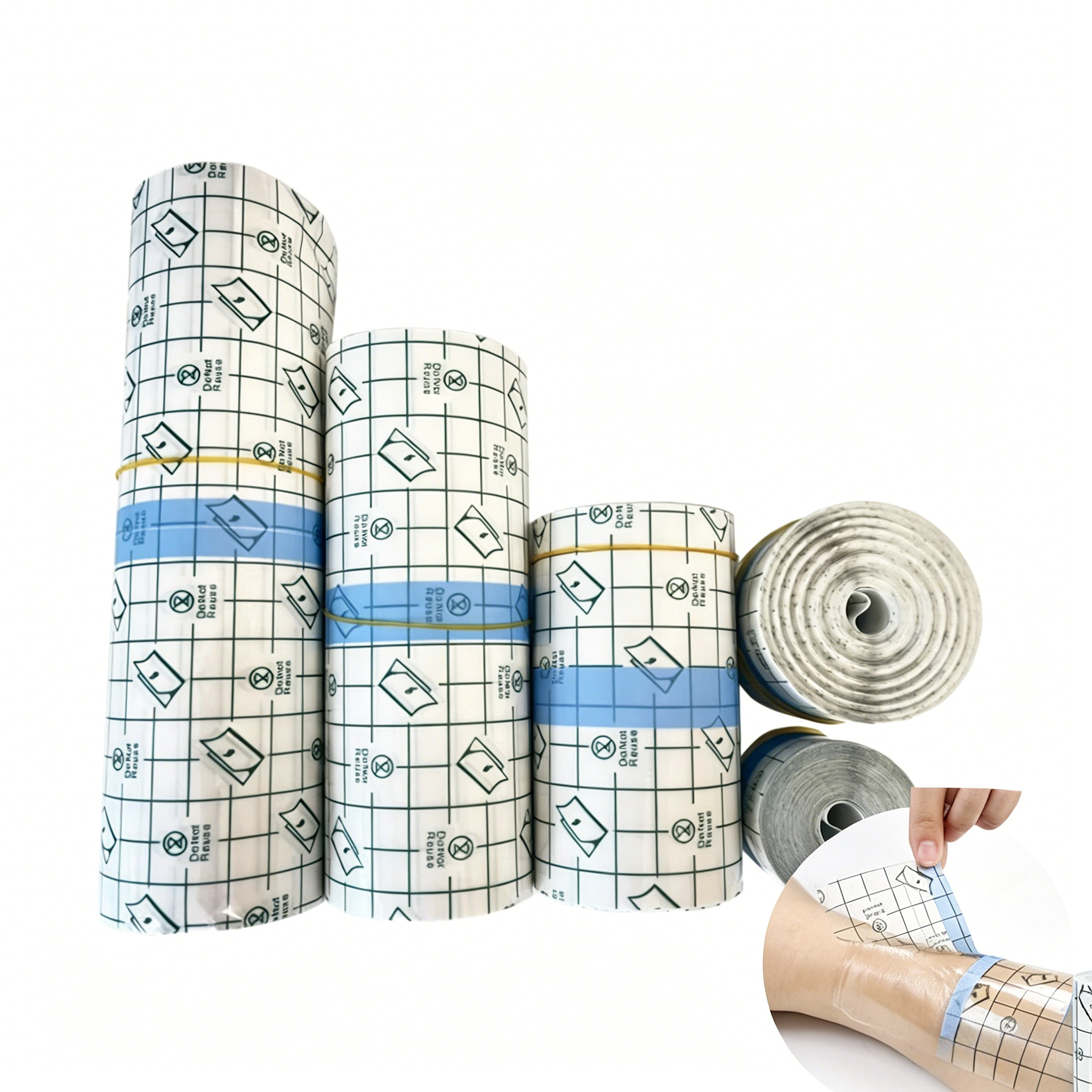 Healing Wellness - PU Protective Tattoo Film Stickers: Waterproof