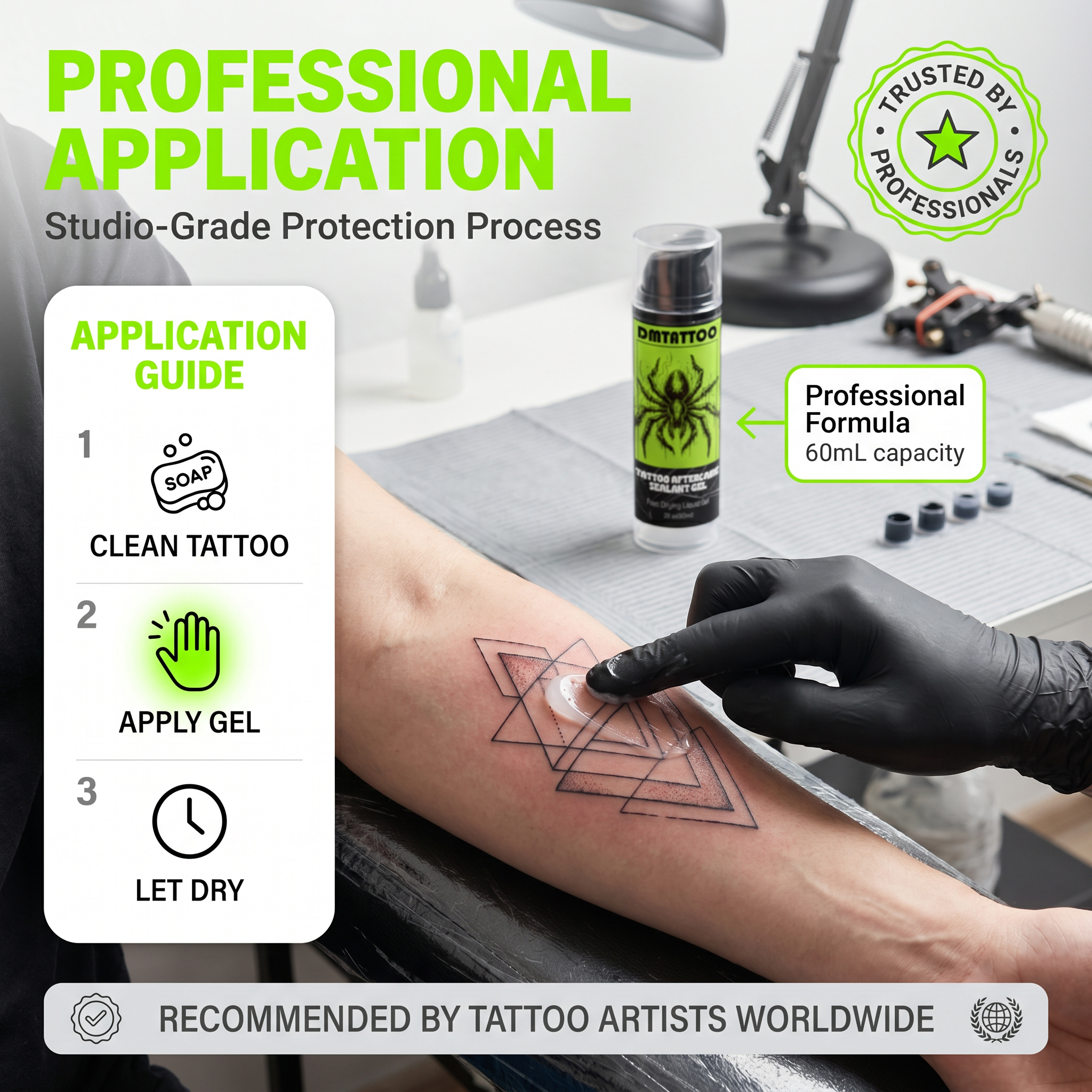 DM 30/60ml Tattoo Aftercare Se - огляд і ціна Healing Wellness