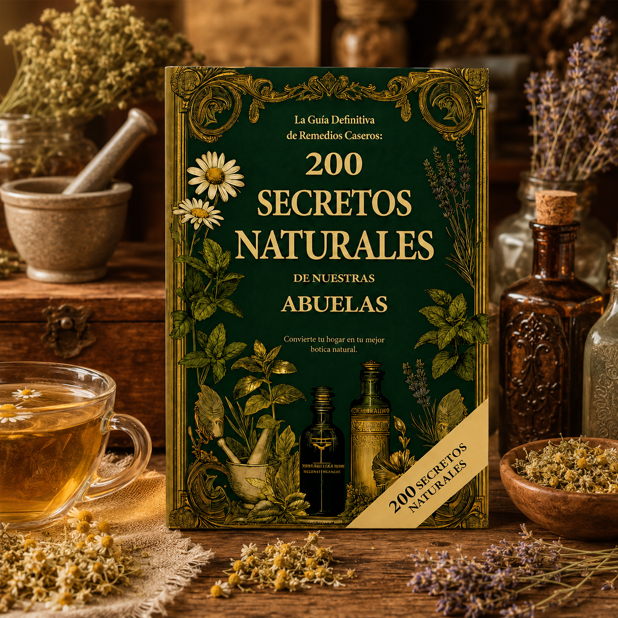 200 Natural Secrets A5 Spanish - огляд і ціна Herbal Wellness