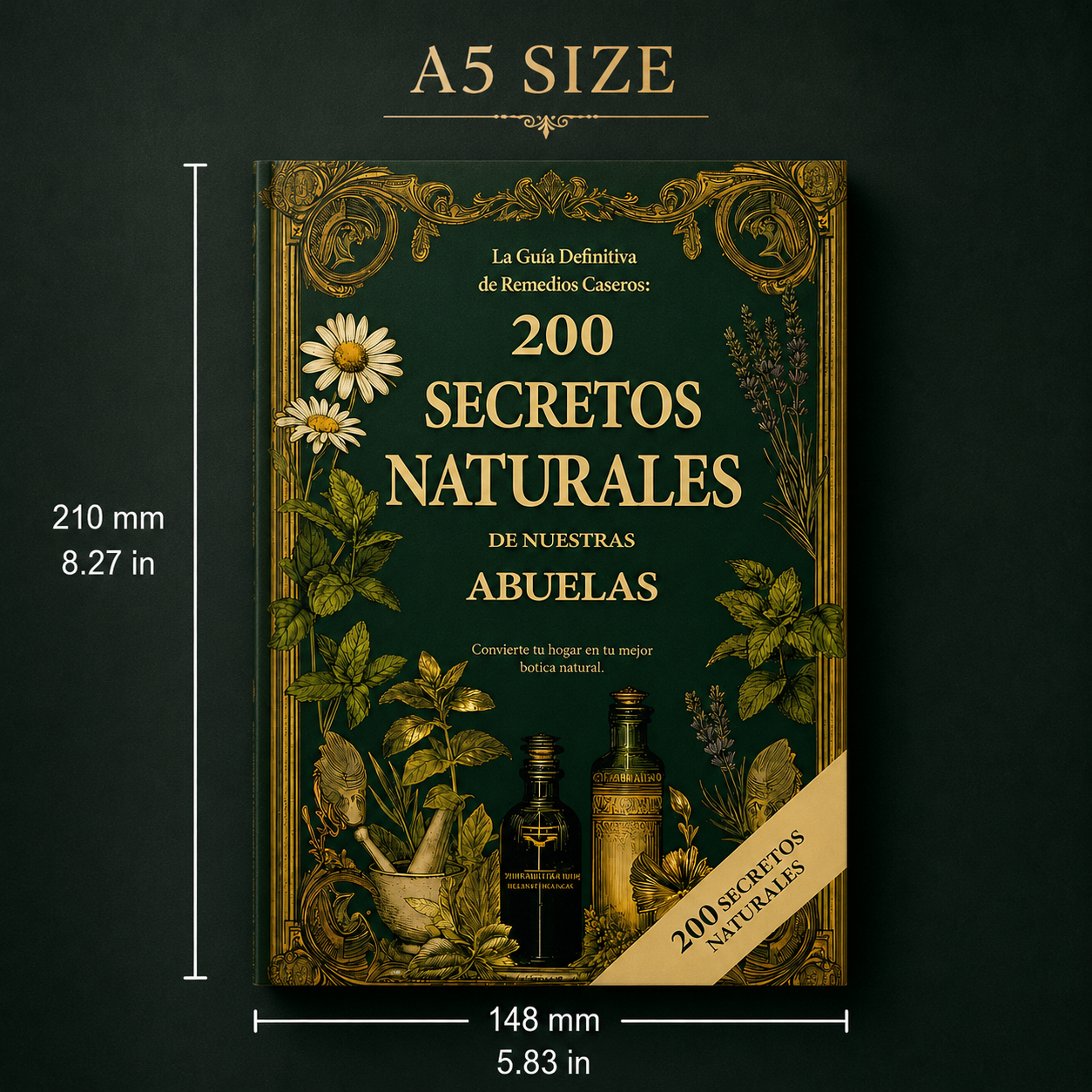 200 Natural Secrets A5 Spanish - огляд і ціна Herbal Wellness