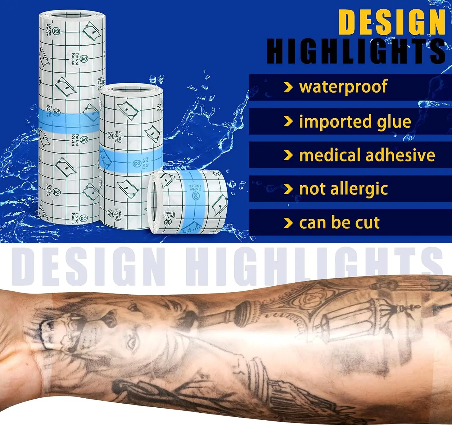 5m 10m Waterproof Protective T - огляд і ціна Healing Wellness